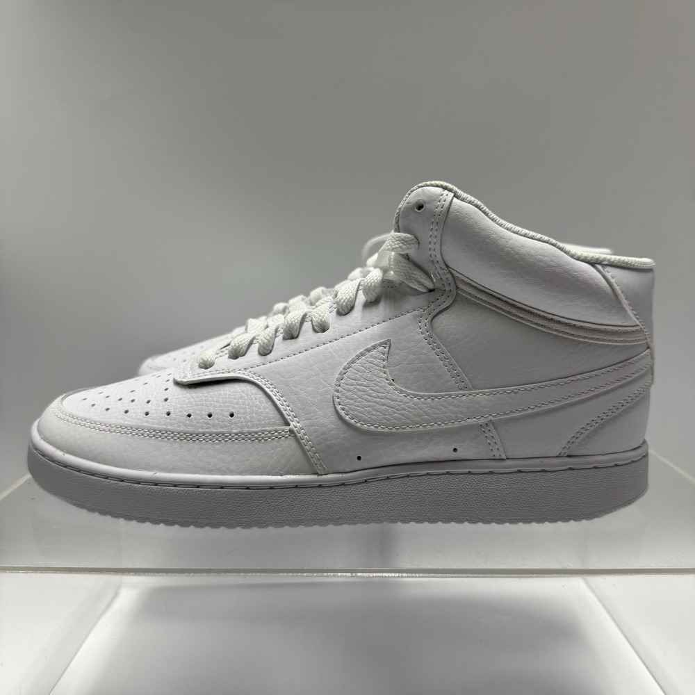 Brand New Nike Court Vision Mid White Sneakers Shoes CD5436-100 Women's Size 9.5